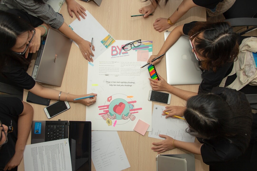 interview team brainstorming ideas